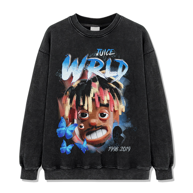 Juice Wrld Sweatshirt Style010 T-Shirts, Hoodie | CoreVibeTees.com (Image 2)