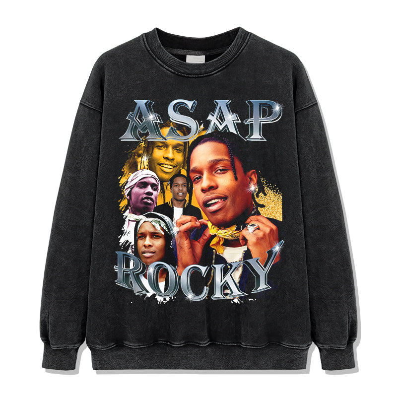 Asap Rocky Sweatshirt Style002 T-Shirts, Hoodie | CoreVibeTees.com (Image 2)