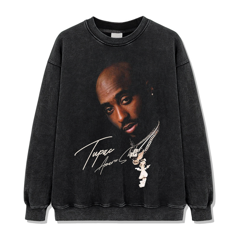 Tupac Shakur Sweatshirt Style022 T-Shirts, Hoodie | CoreVibeTees.com (Image 2)