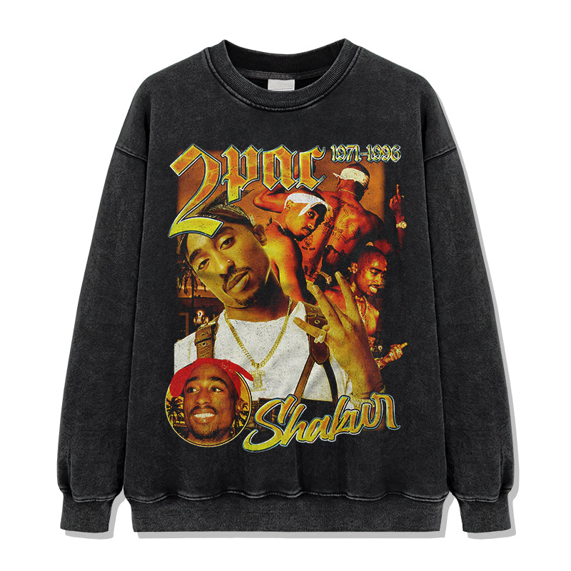 Tupac Shakur Sweatshirt Style026 T-Shirts, Hoodie | CoreVibeTees.com (Image 2)