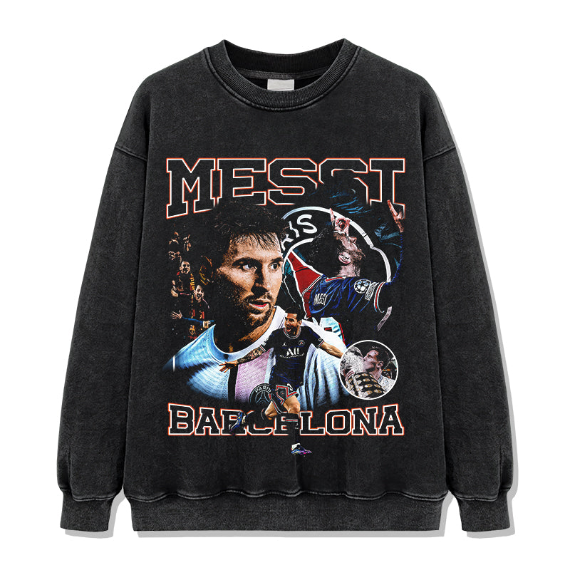 Messi "Barcelona" Sweatshirt T-Shirts, Hoodie | CoreVibeTees.com (Image 2)
