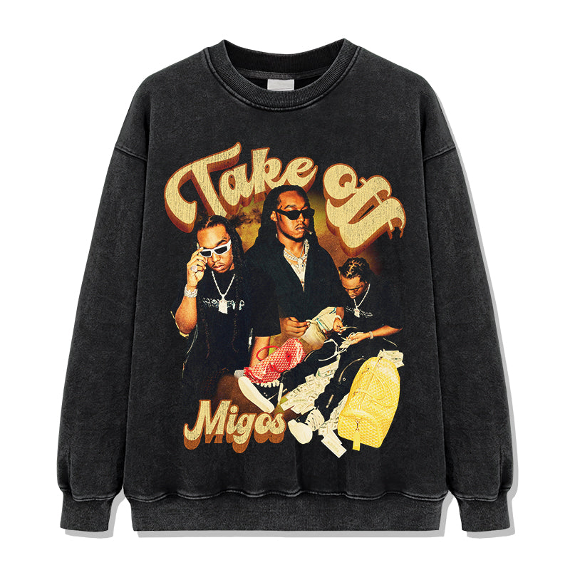 Migos By Takeoff Sweatshirt T-Shirts, Hoodie | CoreVibeTees.com (Image 2)