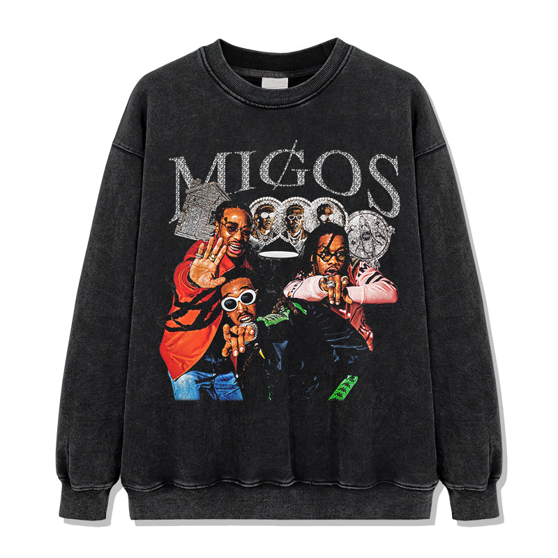 Migos Sweatshirt T-Shirts, Hoodie | CoreVibeTees.com (Image 2)