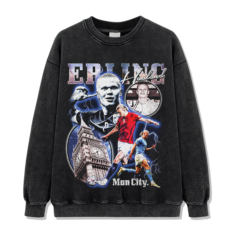 Erling Haaland "Man City" Sweatshirt T-Shirts, Hoodie | CoreVibeTees.com (Image 2)