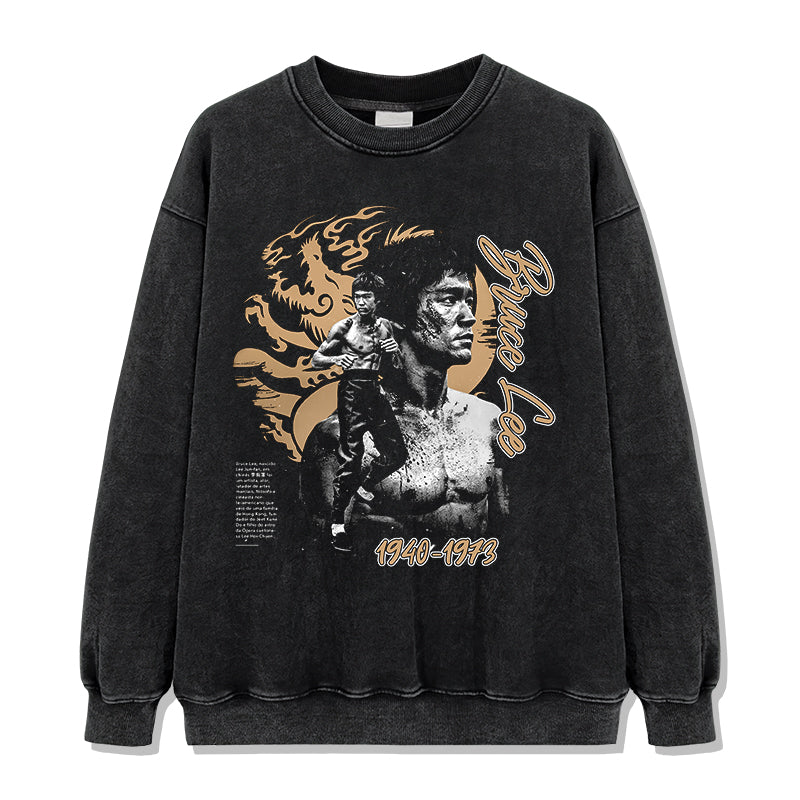 Bruce Lee Sweatshirt T-Shirts, Hoodie | CoreVibeTees.com (Image 2)