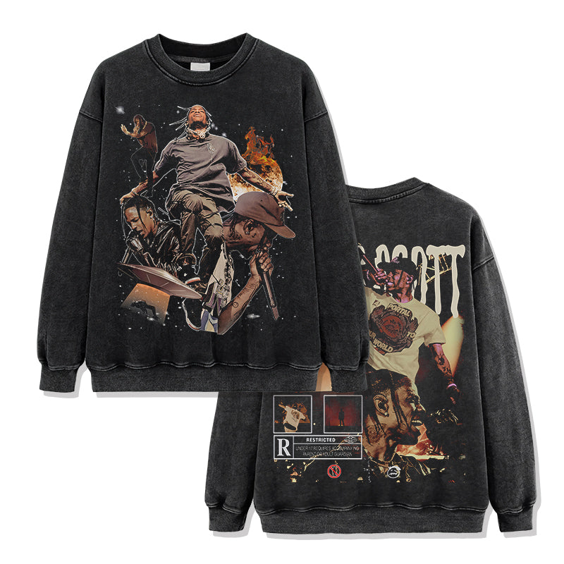 Travis Scott Sweatshirt Style005 T-Shirts, Hoodie | CoreVibeTees.com (Image 2)