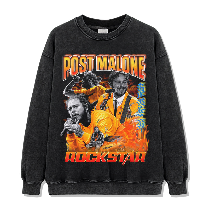 Rockstar By Post Malone Sweatshirt T-Shirts, Hoodie | CoreVibeTees.com (Image 2)