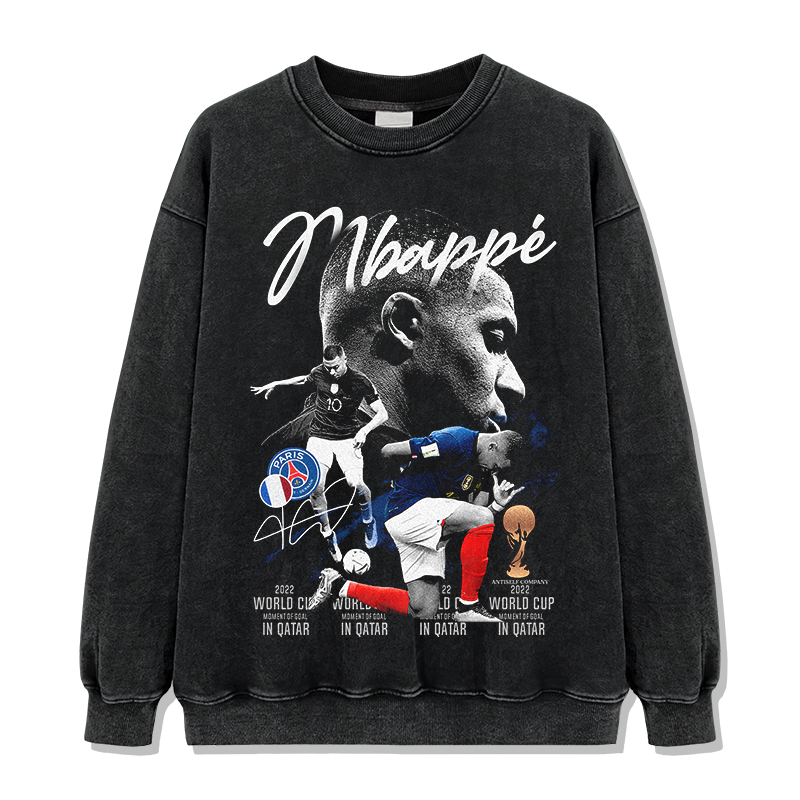 Kylian Mbappe â€œSignatureâ€ Sweatshirt T-Shirts, Hoodie | CoreVibeTees.com (Image 2)