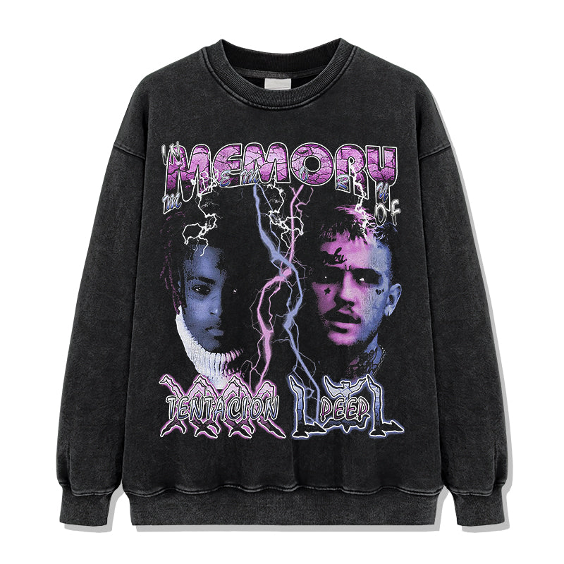 Memory By Xxxtentacion & Lil Peep Sweatshirt T-Shirts, Hoodie | CoreVibeTees.com (Image 2)
