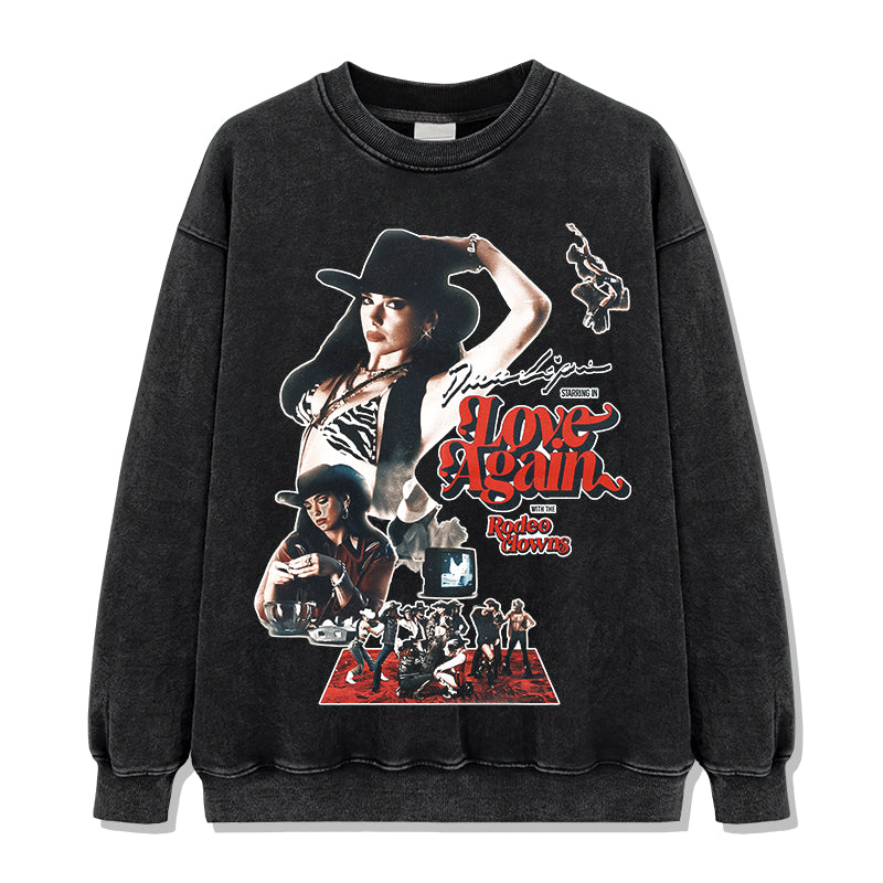 Love Again By Dua Lipa Sweatshirt T-Shirts, Hoodie | CoreVibeTees.com (Image 2)