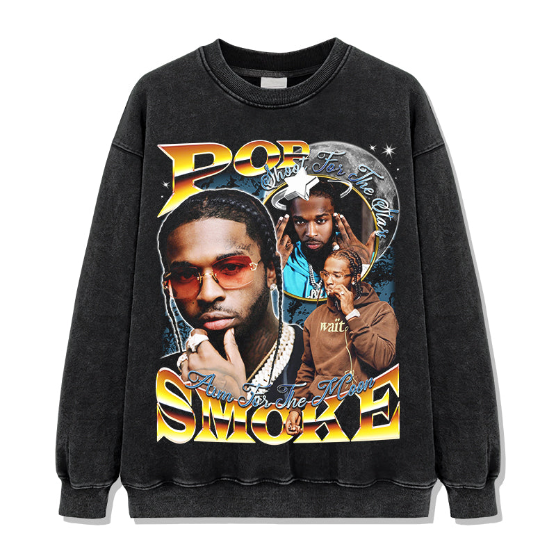 Pop Smoke Sweatshirt Style003 T-Shirts, Hoodie | CoreVibeTees.com (Image 2)