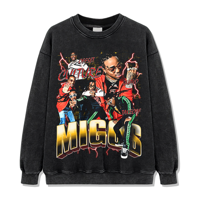 Migos Sweatshirt Style001 T-Shirts, Hoodie | CoreVibeTees.com (Image 2)