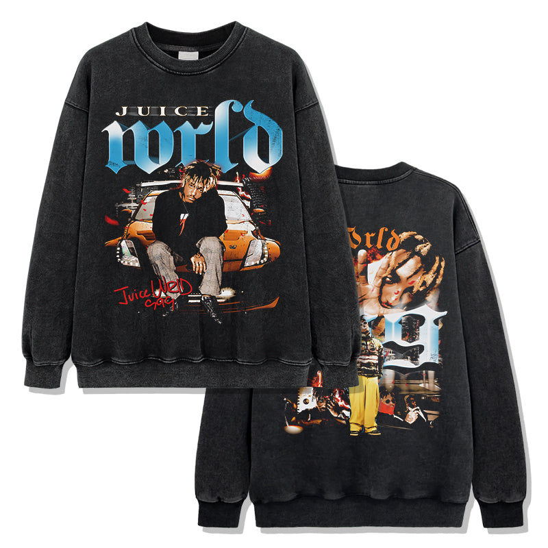Juice Wrld Sweatshirt Style002 T-Shirts, Hoodie | CoreVibeTees.com (Image 2)