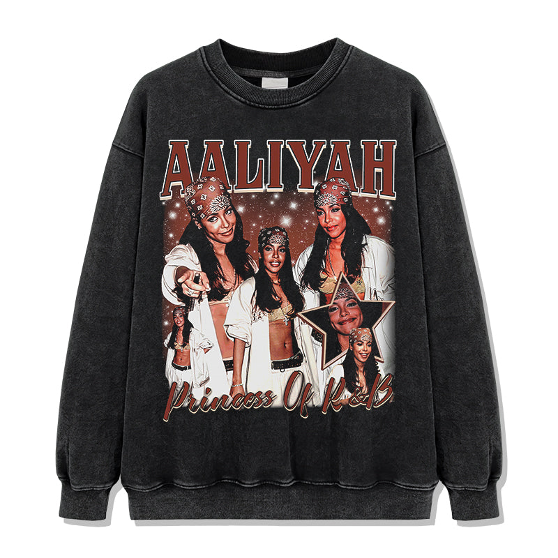 Princess Of K&B By Aaliyah Sweatshirt T-Shirts, Hoodie | CoreVibeTees.com (Image 2)