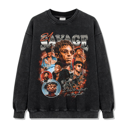 21 Savage Sweatshirt Style004 T-Shirts, Hoodie | CoreVibeTees.com (Image 2)