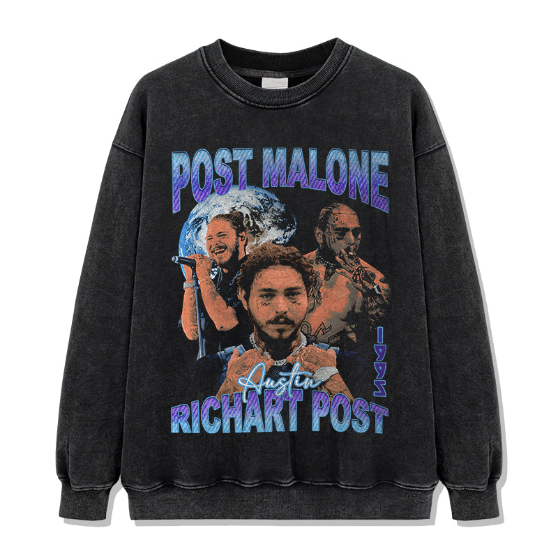 Austin Richard Post By Post Malone Sweatshirt T-Shirts, Hoodie | CoreVibeTees.com (Image 2)