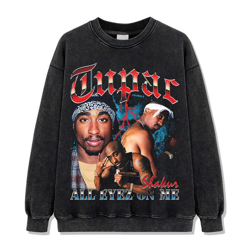 Tupac Shakur Sweatshirt Style023 T-Shirts, Hoodie | CoreVibeTees.com (Image 2)