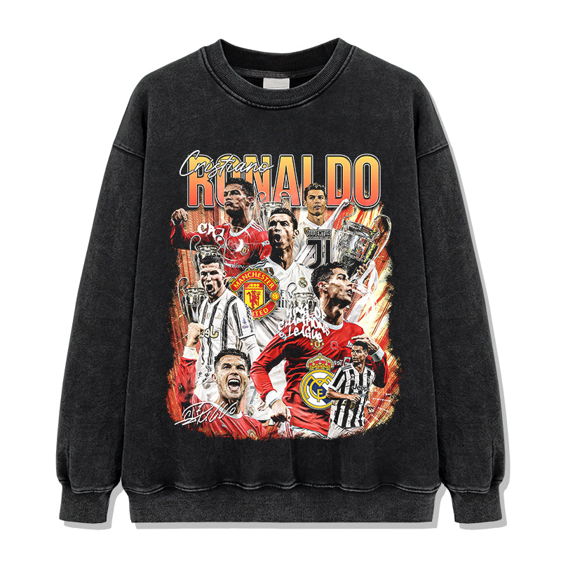 Cristiano Ronaldo "Signature" Sweatshirt Style003 T-Shirts, Hoodie | CoreVibeTees.com (Image 2)