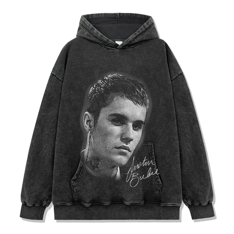 Justin Bieber Signature Hoodie T-Shirts, Sweatshirt | CoreVibeTees.com (Image 2)