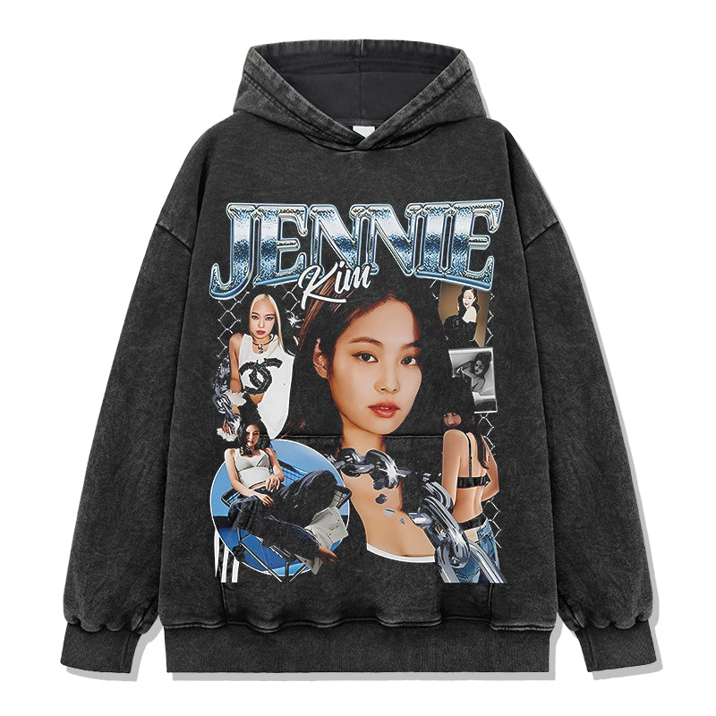 Jennie Kim Hoodie T-Shirts, Sweatshirt | CoreVibeTees.com (Image 2)
