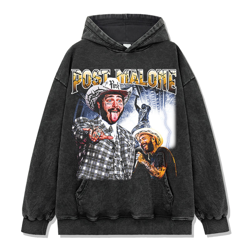 Post Malone Hoodie Style003 T-Shirts, Sweatshirt | CoreVibeTees.com (Image 2)