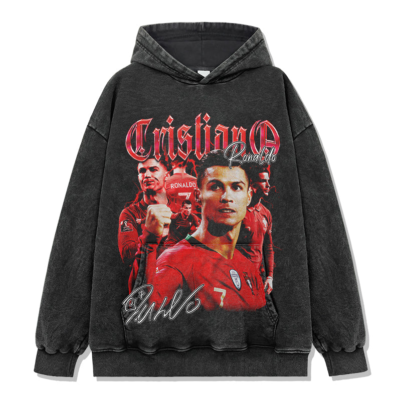 Cristiano Ronaldo "Signature" Hoodie Style001 T-Shirts, Sweatshirt | CoreVibeTees.com (Image 2)