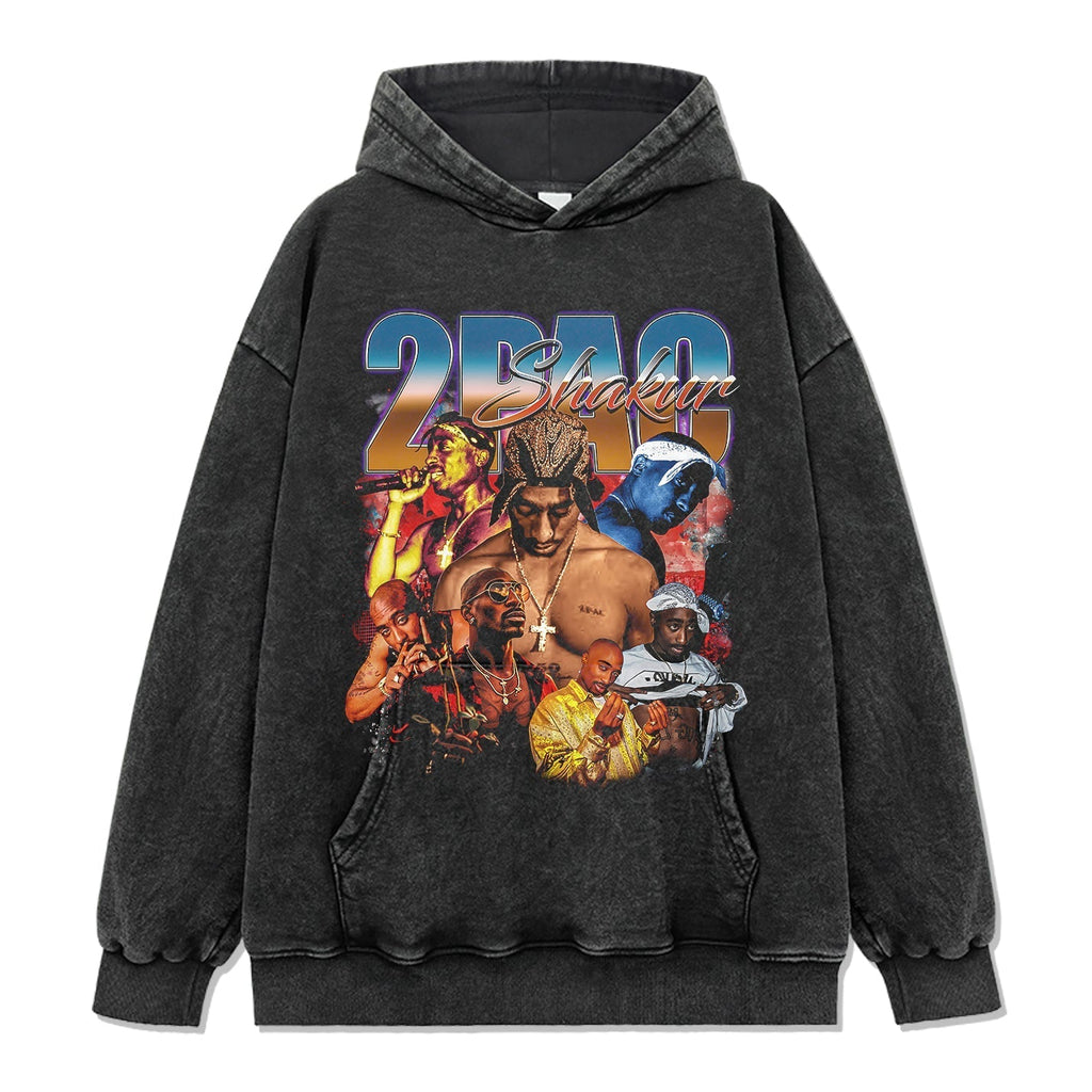 Tupac Shakur Hoodie Style008 T-Shirts, Sweatshirt | CoreVibeTees.com (Image 2)