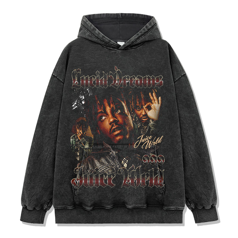 Lucid Dreams By Juice Wrld Hoodie Style002 T-Shirts, Sweatshirt | CoreVibeTees.com (Image 2)