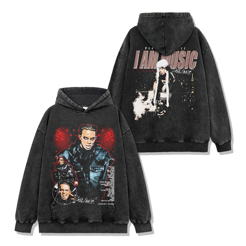 Playboi Carti "I Am Music" Hoodie Style006 T-Shirts, Sweatshirt | CoreVibeTees.com (Image 2)