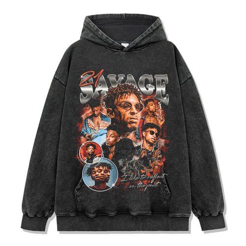 21 Savage Hoodie Style004 T-Shirts, Sweatshirt | CoreVibeTees.com (Image 2)