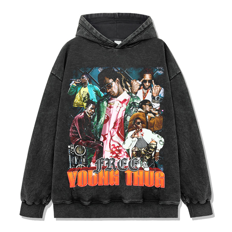 Young Thug Hoodie Style002 T-Shirts, Sweatshirt | CoreVibeTees.com (Image 2)