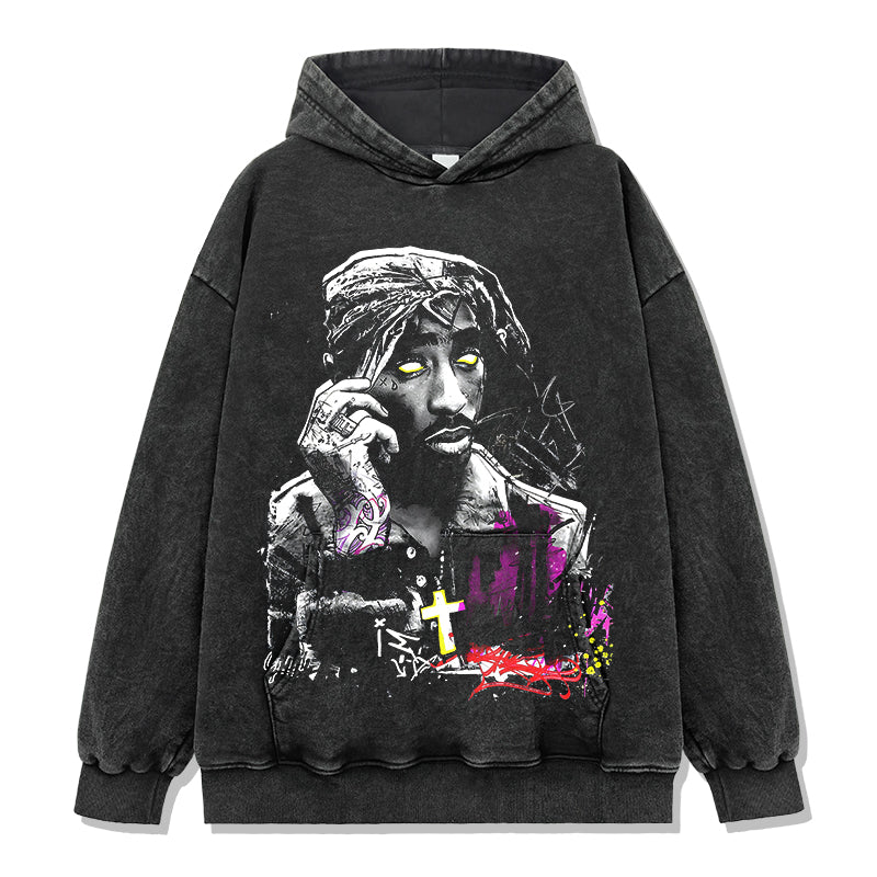 Tupac Shakur Signature Hoodie Style002 T-Shirts, Sweatshirt | CoreVibeTees.com (Image 2)