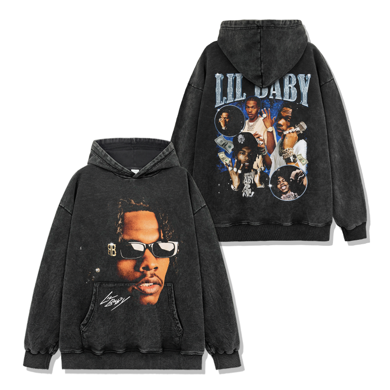 Lil Baby "signature" Hoodie T-Shirts, Sweatshirt | CoreVibeTees.com (Image 2)