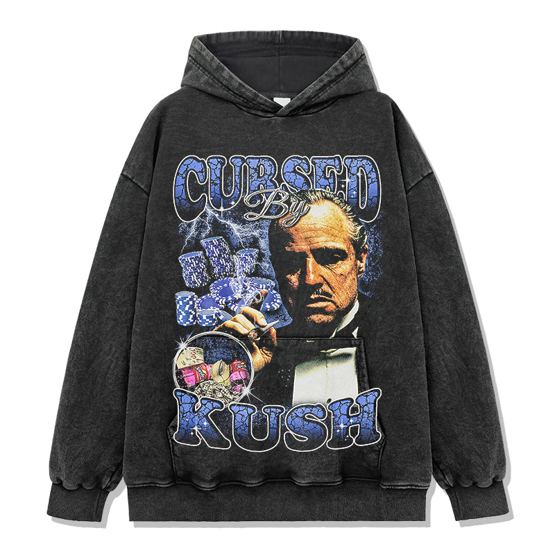 Cursed by Kush Hoodie T-Shirts, Sweatshirt | CoreVibeTees.com (Image 2)
