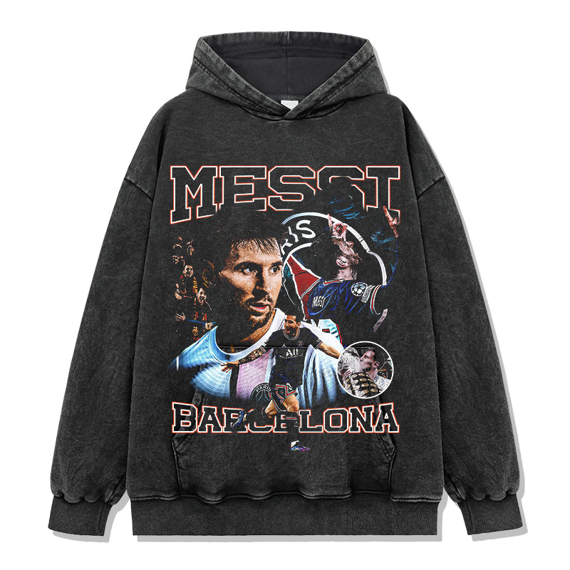 Messi "Barcelona" Hoodie T-Shirts, Sweatshirt | CoreVibeTees.com (Image 2)