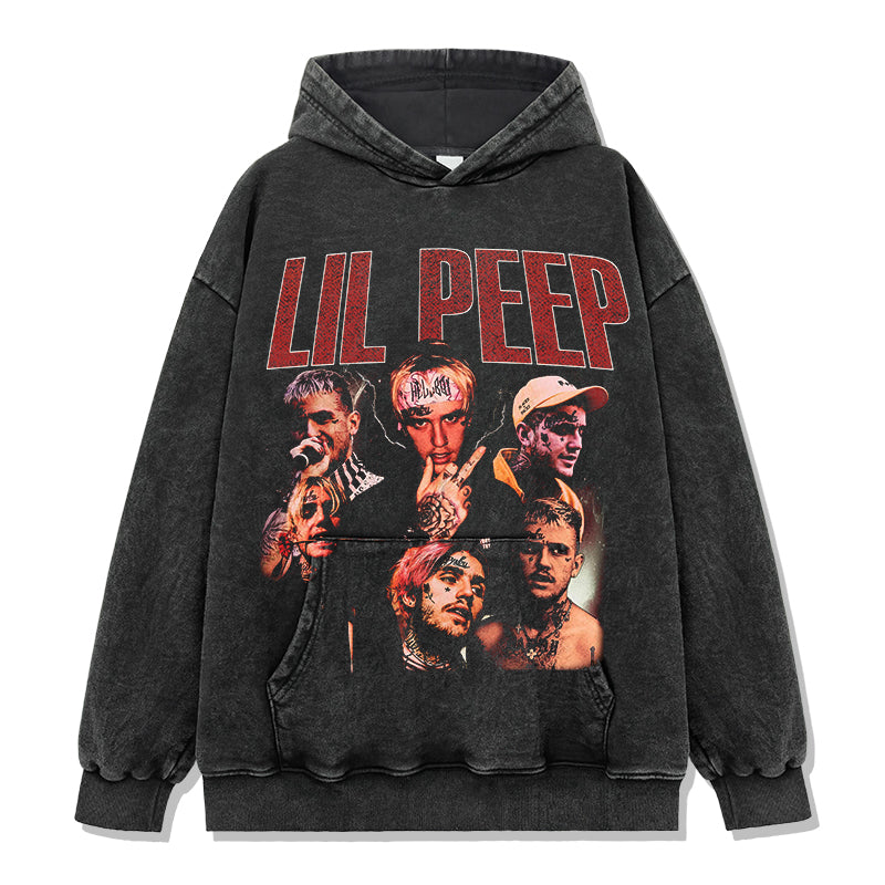 Lil Peep Hoodie T-Shirts, Sweatshirt | CoreVibeTees.com (Image 2)