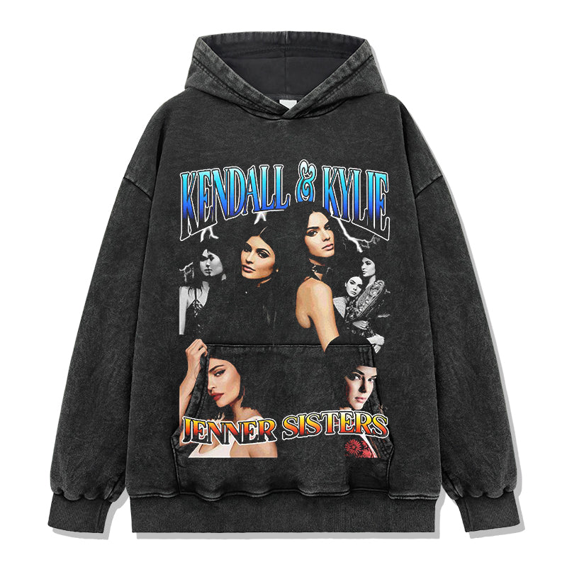 Jenner Sisters By Kendall Jenner Hoodie T-Shirts, Sweatshirt | CoreVibeTees.com (Image 2)