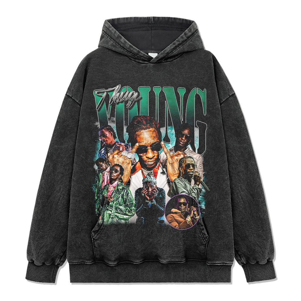 Young Thug Hoodie Style001 T-Shirts, Sweatshirt | CoreVibeTees.com (Image 2)