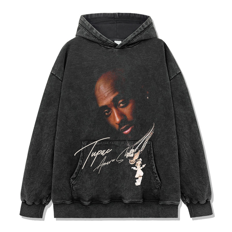 Tupac Shakur Hoodie Style022 T-Shirts, Sweatshirt | CoreVibeTees.com (Image 2)