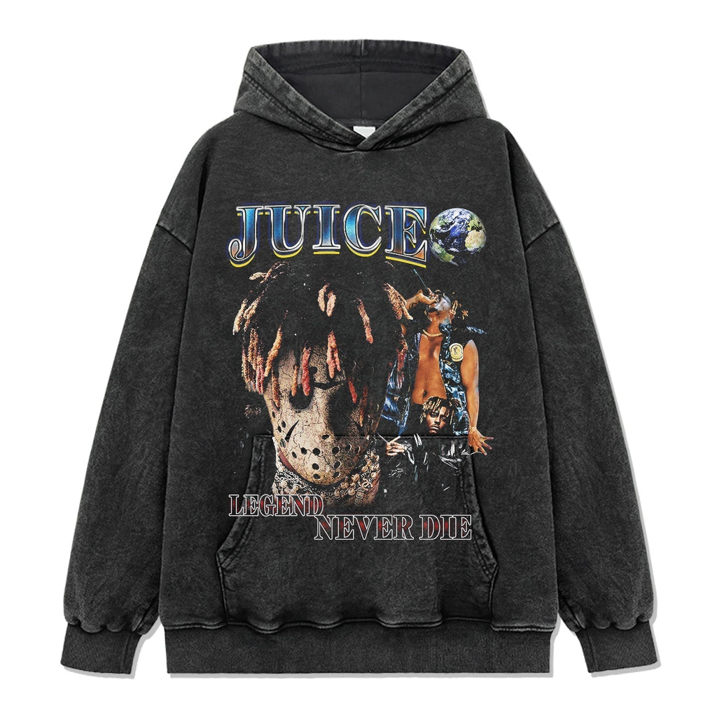 Legend Never Die By Juice Wrld Hoodie T-Shirts, Sweatshirt | CoreVibeTees.com (Image 2)