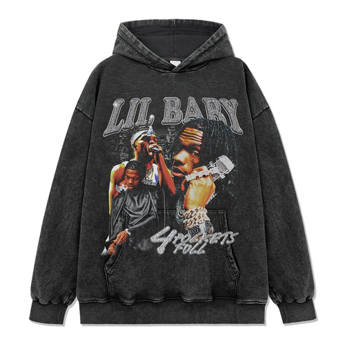 4 Pockets Full By Lil Baby Hoodie T-Shirts, Sweatshirt | CoreVibeTees.com (Image 2)