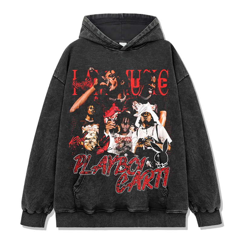Playboi Carti "I Am Music" Hoodie Style003 T-Shirts, Sweatshirt | CoreVibeTees.com (Image 2)