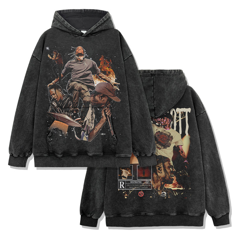 Travis Scott Hoodie Style004 T-Shirts, Sweatshirt | CoreVibeTees.com (Image 2)