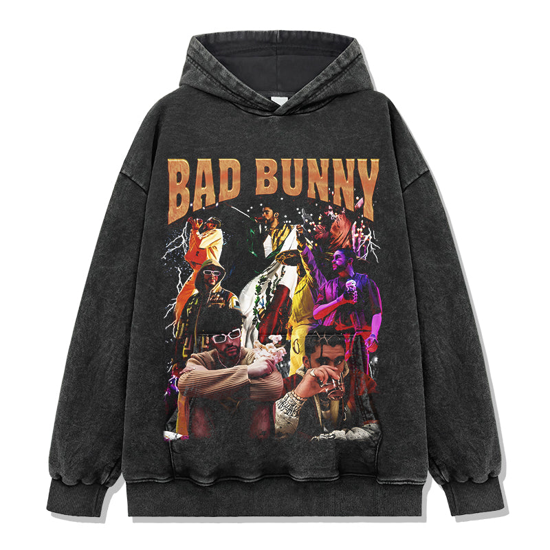 Bad Bunny Hoodie Style003 T-Shirts, Sweatshirt | CoreVibeTees.com (Image 2)