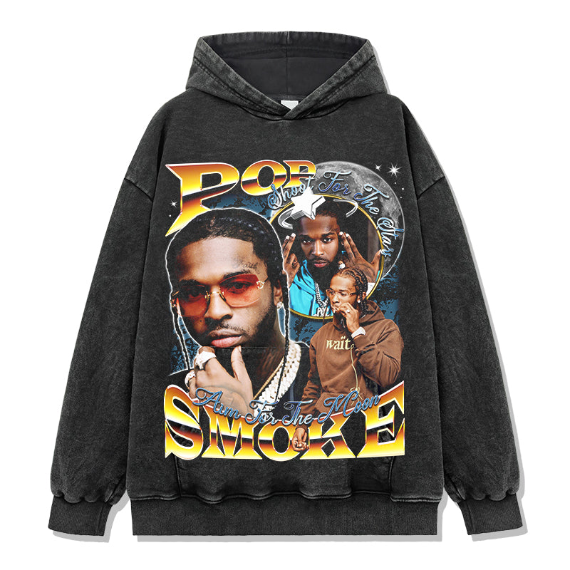 Pop Smoke Hoodie Style003 T-Shirts, Sweatshirt | CoreVibeTees.com (Image 2)