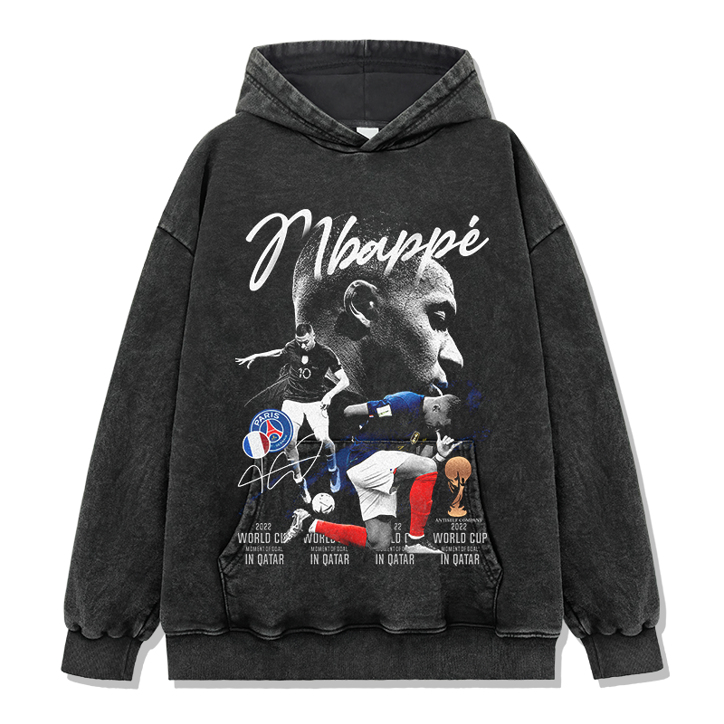 Kylian Mbappe â€œSignatureâ€ Hoodie T-Shirts, Sweatshirt | CoreVibeTees.com (Image 2)