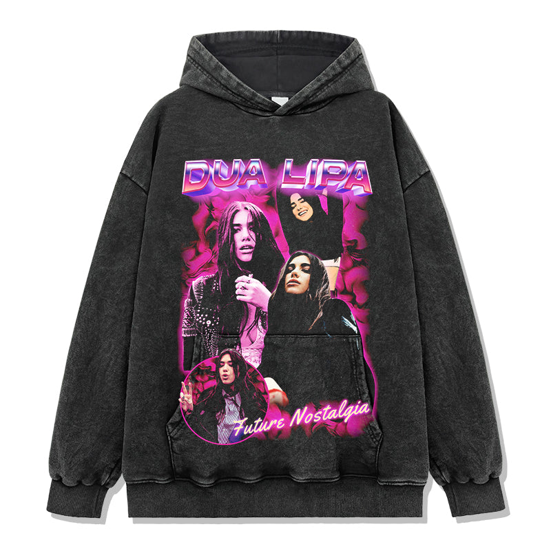 Future Nostalgia By Dua Lipa Hoodie T-Shirts, Sweatshirt | CoreVibeTees.com (Image 2)