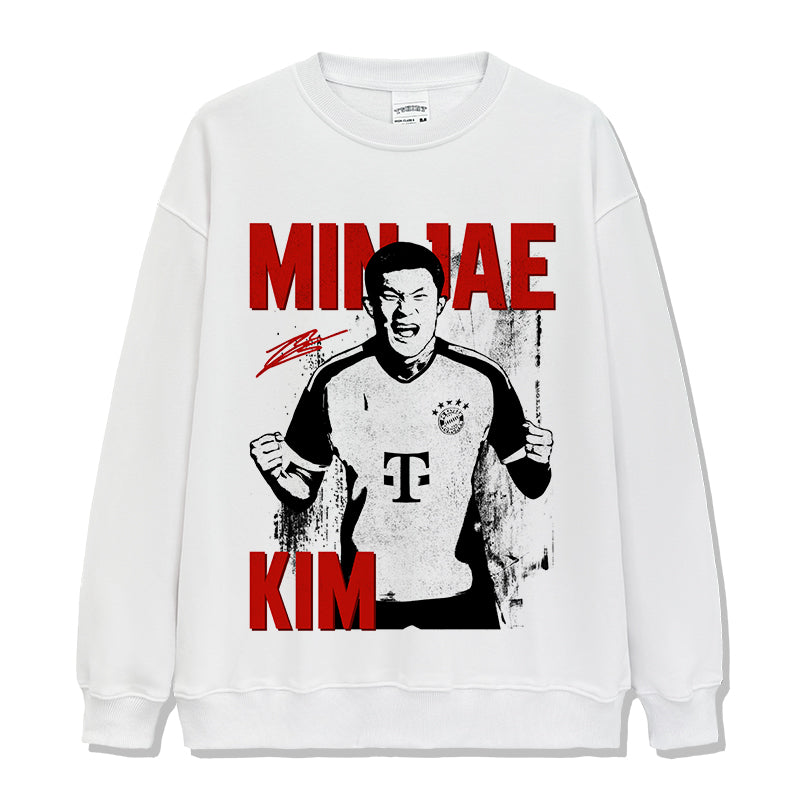 Kim Min-jae "Signature" Sweatshirt T-Shirts, Hoodie | CoreVibeTees.com (Image 1)