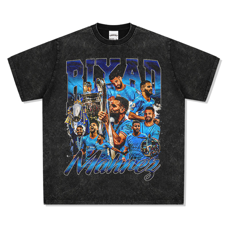 Riyad Mahrez Tee Hoodie, Sweatshirt | CoreVibeTees.com (Image 3)