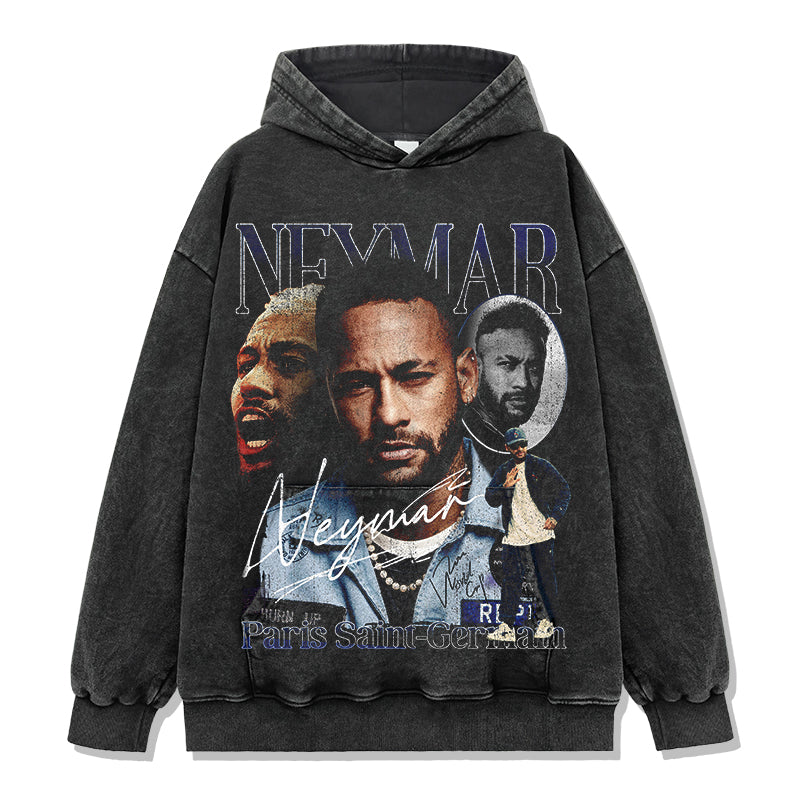 Neymar â€œSignatureâ€ Hoodie T-Shirts, Sweatshirt | CoreVibeTees.com (Image 2)